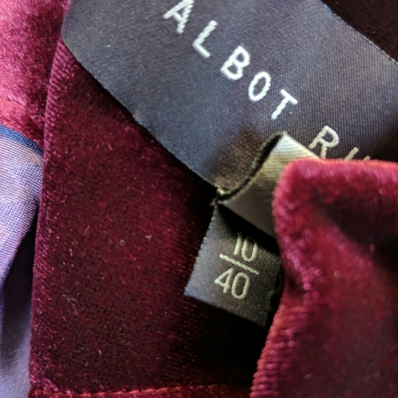 Talbot Runhof Lobata Velvet Capelet Gown - Picture 5 of 6